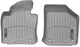 Килимки Weathertech Grey для Volkswagen Golf (mkV) 2003-2010 / (mkVI) 2008-2014 / Jetta (mkV) 2005-2010 / Eos (mkI) 2006-2016; Skoda Octavia (mkII) 2004-2013 (АКПП)(4 овальних кріплення)(1 ряд) (WT 460801) - изображение 1