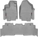 Килимки Weathertech Grey для Honda Odyssey (mkV)(RL6) 2017→ (1-2 ряд) (WT 4612181-4612182) - изображение 1