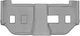 Килимки Weathertech Grey для Cadillac Escalade ESV (mkIV); Chevrolet Suburban (mkXI); GMC Yukon XL (mkXI) 2014-2019 (3 ряд) (WT 466079) - изображение 1