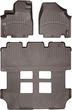 Килимки Weathertech Choco для Honda Odyssey (mkIV)(RL5) 2010-2017 (1 ряд - роздільний)(1-2-3 ряд) (WT 473411-473412) - изображение 1