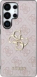 Etui Guess 4G Big Metal Logo do Samsung Galaxy S25 Ultra Pink (GUHCS25L4GMGPI) - obraz 3
