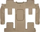 Килимки Weathertech Beige для GMC Acadia (mkI) 2006-2017; Buick Enclave (mkI) 2008-2017; Saturn Outlook (mkI) 2006-2010 (2 ряд - 2 місця)(2-3 ряд) (WT 451114) - изображение 1