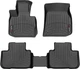 Килимки Weathertech Black для BMW X3 (G01) 2017-2024 / X4 (G02) 2018→ / iX3 (G08) 2018→ (WT 4412731-4412732) - изображение 1