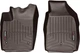 Килимки Weathertech Choco для Fiat 500 (mkI) 2007-2024 (МКПП)(1 ряд) (WT 473691) - изображение 1