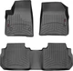 Килимки Weathertech Black для Cadillac XT5 (mkI) 2017→ (WT 449551-449552) - зображення 1