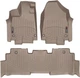 Килимки Weathertech Beige для Honda Odyssey (mkV)(RL6) 2017→ (1-2 ряд) (WT 4512181-4512182) - изображение 1