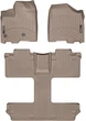 Килимки Weathertech Beige для Toyota Sienna (mkIII) 2013-2020 (7 місць)(1-2-3 ряд) (WT 454751-453004) - изображение 1