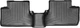 Килимки Weathertech Black для Mazda 3 (mkII) 2008-2013 (2 ряд) (WT 442402) - изображение 1