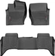 Килимки Weathertech Black для Land Rover Range Rover (mkIV)(no on console 2 row) 2018→ (WT 444801-444809) - зображення 1