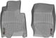 Килимки Weathertech Grey для Infiniti G (mkIV) 2010-2013 / Q40 (mkI) 2014-2015 / Q60 (mkI)(купе/кабріо) 2013-2015 (АКПП)(3 кріпильні гачки)(1 ряд) (WT 463501) - изображение 1