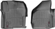 Килимки Weathertech Black для Ford Super Duty (mkIII) 2012-2016 (Regular Cab)(АКПП)(з важелем 4x4)(з пластиком під ліву ногу) (WT 445831) - изображение 1