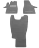 Двошарові килимки Sotra Premium Grey для Volkswagen Transporter / Caravelle / Multivan (T5-T6)(1 ряд - 1+1)(без кліпс)(1 ряд) 2003-2024 (ST 07396-CH-Grey) - изображение 1
