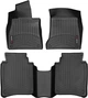 Килимки Weathertech Black для Mercedes-Maybach S-Class (X222) 2015-2020 (без executive сидений) (WT 445711-445713) - изображение 1
