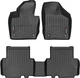 Килимки Weathertech Black для Volkswagen Sharan; Seat Alhambra (mkII)(1-2 row) 2010→ (WT 4410931-4410932) - зображення 1