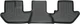 Килимки Weathertech Black для Cadillac Escalade ESV (mkII); Chevrolet Suburban (mkIX); GMC Yukon XL (mkIX) 2000-2006 (2 ряд - 3 місця)(3 ряд) (WT 440614) - изображение 1
