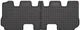 Гумові килимки Frogum El Toro для Hyundai Santa Fe (mkIII) 2012-2018; Kia Sorento (mkIII) 2014-2020 (3 ряд) (FG ET546528) - изображение 1