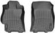 Килимки Weathertech Black для Subaru Legacy (mkVI) 2014-2019 / Outback (mkV) 2014-2020 (АКПП)(1 ряд) (WT 447081) - изображение 1
