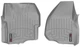 Килимки Weathertech Grey для Ford Super Duty (mkIII) 2012-2016 (SuperCab/SuperCrew)(АКПП)(з важелем 4x4)(з пластиком під ліву ногу)(1 ряд) (WT 465841) - изображение 1