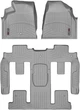 Килимки Weathertech Grey для Chevrolet Traverse (mkI) 2008-2017 (2 ряд - 2 місця)(1-2-3 ряд) (WT 462511-469423) - изображение 1