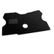 Двошарові килимки Sotra Classic 7mm Black для ГАЗель (2705-222)(1 ряд) 1995-2003 (ST 00991-GD-Black) - изображение 1