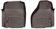 Килимки Weathertech Choco для Dodge Ram (mkIV) 2012-2018 (Regular Cab)(з довгою консоллю)(4 кріпильні гачки) (WT 474651) - изображение 1