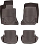 Килимки Weathertech Choco для Mercedes-Benz C-Class (A205) 2015-2023 (кабріо)(АКПП) (WT 476761-476764) - изображение 1