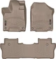 Килимки Weathertech Beige для Honda Pilot (mkIII) 2015-2022 (7 місць)(1-2 ряд) (WT 458391-458395) - изображение 1