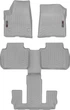 Килимки Weathertech Grey для GMC Acadia (mkII) 2016-2023 (2 ряд - 2 місця)(1-2-3 ряд) (WT 4610801-4610803) - изображение 1