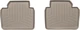 Килимки Weathertech Beige для BMW 3-series (F30; F31; F80) 2011-2019 / 4-series (F36) 2013-2020 (седан/гран купе)(2 ряд) (WT 454102) - изображение 1