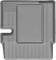 Килимки Weathertech Grey для Mercedes-Benz Sprinter (mkII) 2006-2018; Dodge Sprinter (mkI) 2007-2009 (вантажний)(між сидіннями) (WT 462492) - изображение 1