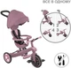 Трехколесный велосипед Globber серии Learning Trike 4 в 1 Пастельно-сиреневый (637-510) - изображение 3
