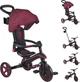 Трехколесный велосипед Globber серии Learning Trike Foldable 4 в 1 Бордовый (732-202-2) - изображение 2