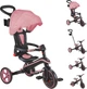 Трехколесный велосипед Globber серии Learning Trike Foldable 4 в 1 Розовый (732-210-2) - изображение 2