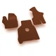Двошарові килимки Sotra Premium Terracotta для ГАЗель Next (A21Rxx)(1 ряд) 2013→ (ST 02571-PR-Terra) - изображение 1