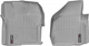 Килимки Weathertech Grey для Ford Super Duty (mkIII) 2012-2016 (Regular Cab)(АКПП)(з важелем 4x4)(з пластиком під ліву ногу) (WT 465831) - изображение 1