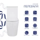 Унитаз-компакт Qtap Scorpio безободковый Ultra Quiet с сиденьем Soft-close QT14226088AW - изображение 3
