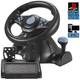Игровой руль для ПК Usams Vibration Steering wheel руль с педалями и коробкой передач для компьютера PC/PS3/PS2 - изображение 1