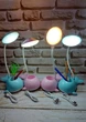 LED-лампа настільна світлодіодна на акумуляторі блакитна - зображення 5