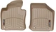 Килимки Weathertech Beige для Volkswagen Golf (mkV) 2003-2010 / (mkVI) 2008-2014 / Jetta (mkV) 2005-2010 / Eos (mkI) 2006-2016; Skoda Octavia (mkII) 2004-2013 (АКПП)(4 овальних кріплення)(1 ряд) (WT 450801) - изображение 1