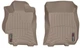 Килимки Weathertech Beige для Subaru Legacy (mkVI) 2014-2019 / Outback (mkV) 2014-2020 (АКПП)(1 ряд) (WT 457081) - изображение 1