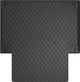 Гумові килимки у багажник Gledring для Citroen Berlingo (mkII) 2008-2018; Peugeot Partner (mkII) 2008-2018 (багажник із захистом) (GR 1752-1999) - изображение 1