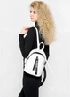 Жіночий прогулянковий рюкзак Sambag Mane MQT білий 24 х 19 х 10 см (18228008e) - зображення 7