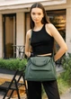 Женская спортивная сумка Sambag Vogue BKS зеленая 37 х 25 х 16 см (90153007) - изображение 5