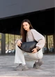 Женская сумка Sambag HOBO BAG-GLOVE Черная 28 х 58 х 4 см (53400001) - изображение 6