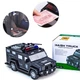 Машинка детский сейф с кодом и отпечатком пальца CASH TRUCK 6688-19A полицейская машинка грузовик Черный - изображение 1