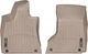Килимки Weathertech Beige для Maserati Ghibli (M157) 2013-2016 / Quattroporte (mkVI) 2013-2016 (повний привід)(1 ряд) (WT 456101) - изображение 1