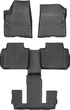 Килимки Weathertech Black для GMC Acadia (mkII) 2016-2023 (2 ряд - 2 місця)(1-2-3 ряд) (WT 4410801-4410803) - изображение 1