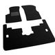 Двошарові килимки Sotra Classic 7mm Black для Daewoo Tacuma (mkI) 2000-2008 (ST 00988-GD-Black) - изображение 1