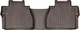 Килимки Weathertech Choco для Toyota Tundra (mkII) 2014-2021 (Double Cab)(з органайзерами під 2 рядом)(2 ряд) (WT 477862) - изображение 1