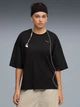 Футболка хлопковая оверсайз женская Puma Her Oversized Tee 69188301 S Black (4069161882647) - изображение 1
